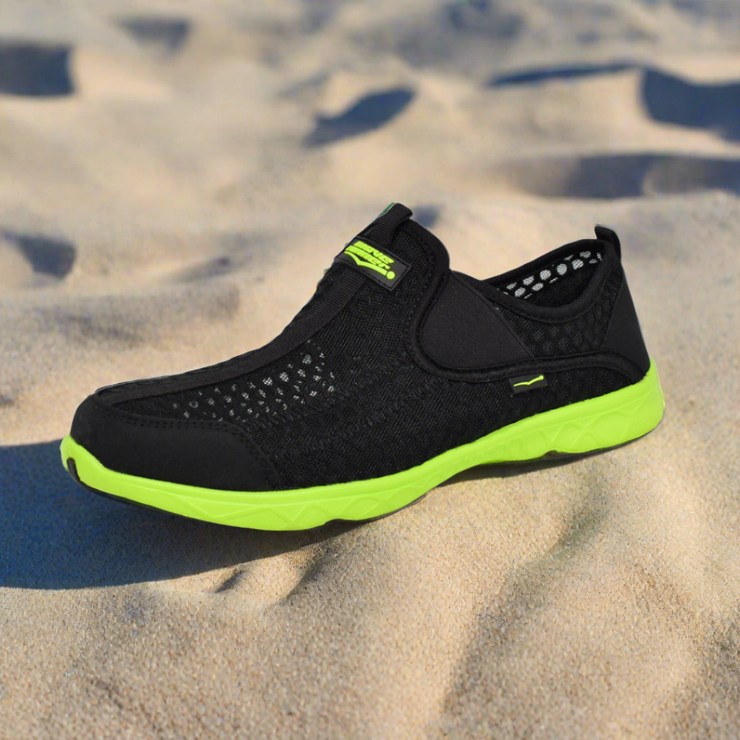 Running Shoes Boys Water Shoes Boys Aqua Slip-On Black