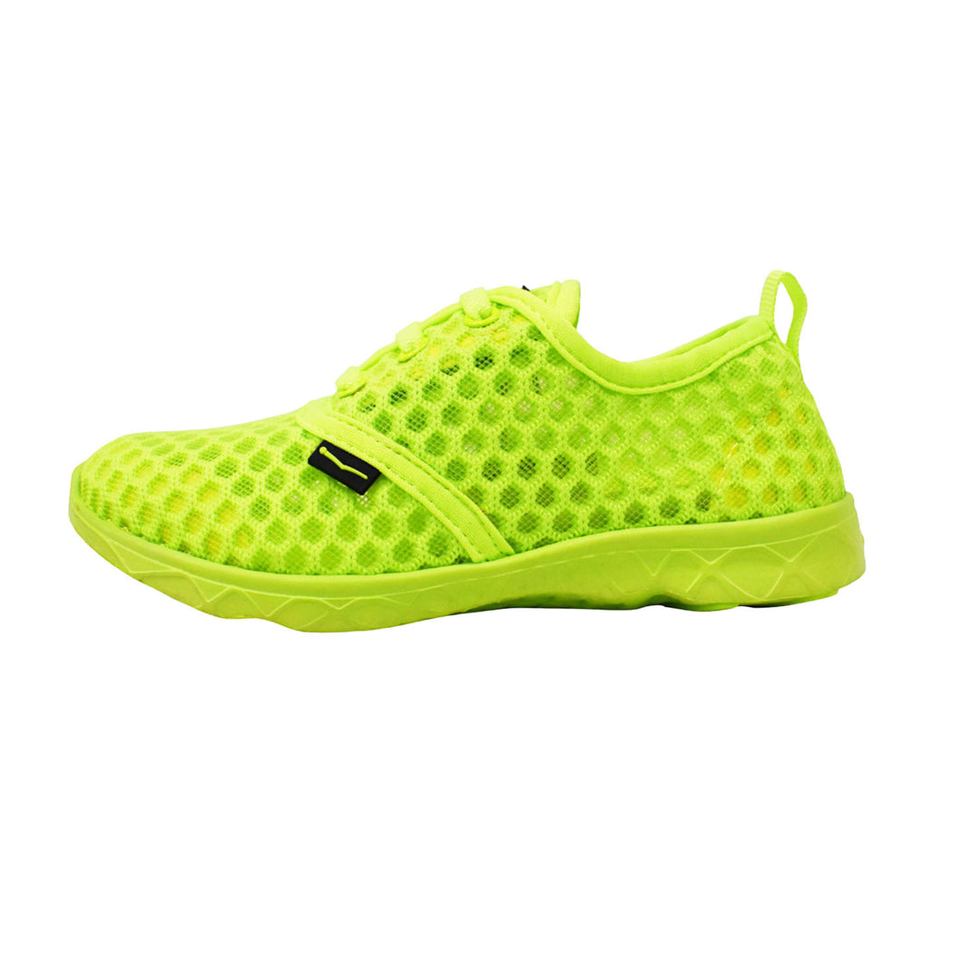 Boys Aqua Sneakers Yellow