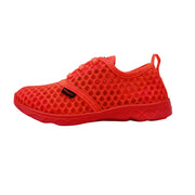 Boys Aqua Sneakers Red