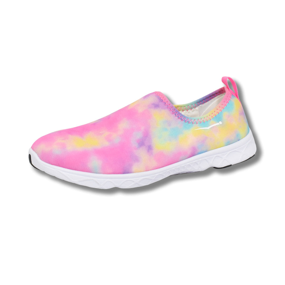 Girls Aqua Slip-On Pink Tie Dye – Wave Runner Sport